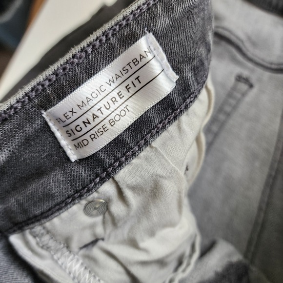 Lane Bryant Womens Mid Rise Signature Fit Bootcut Jeans Plus Size 18L Gray Wash‎ - Picture 7 of 15